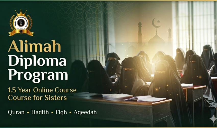 Alimah Diploma Program – 1.5 Year Online Course for Sisters